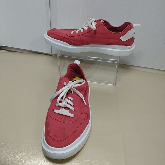 Cole Haan Grandpro Rally Canvas Court Sneaker Red Men’s Size US 10.5M C34714. - Picture 1 of 8